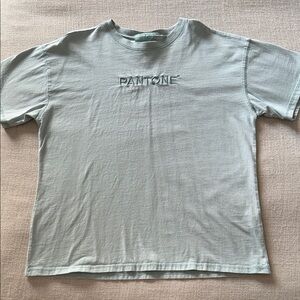 Forever 21 Light Blue/Green Top